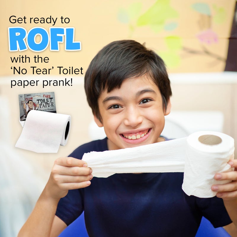Laughing Smith No Tear Prank Toilet Paper - Impossible to Rip Gag for Adults and Kids - Image 4